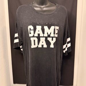 Black and White Game Day T-Shirt